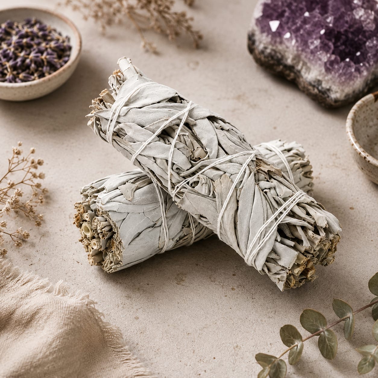 California White Sage Smudge Stick